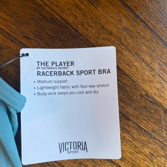 NWT VS player racer back sport bra - Picture 8 of 10